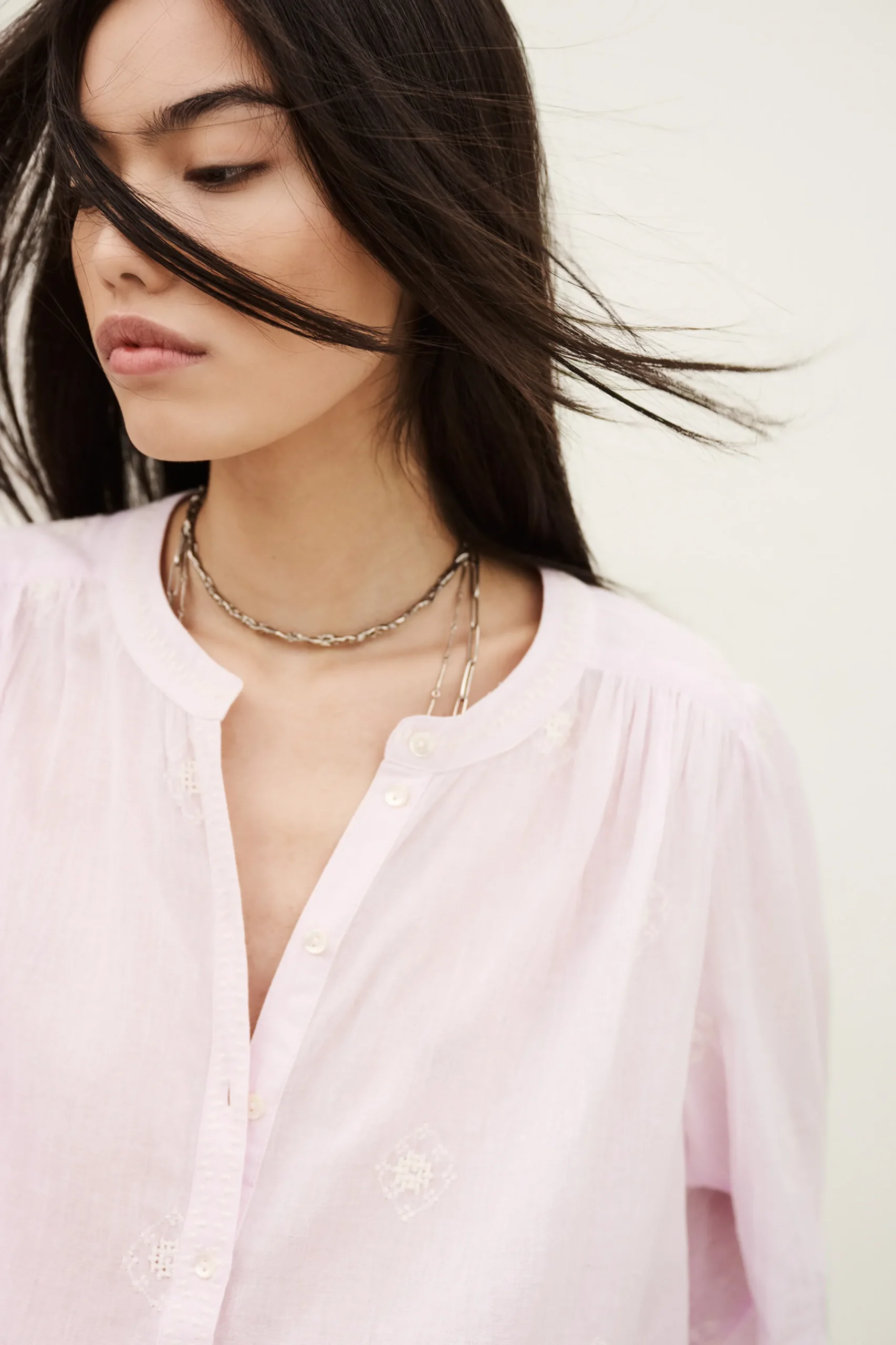 DUHA blouse oversize coton