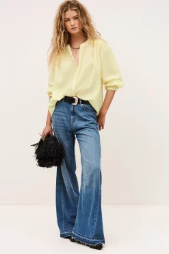 DUHA blouse oversize coton