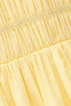 ERIS robe smockée longue