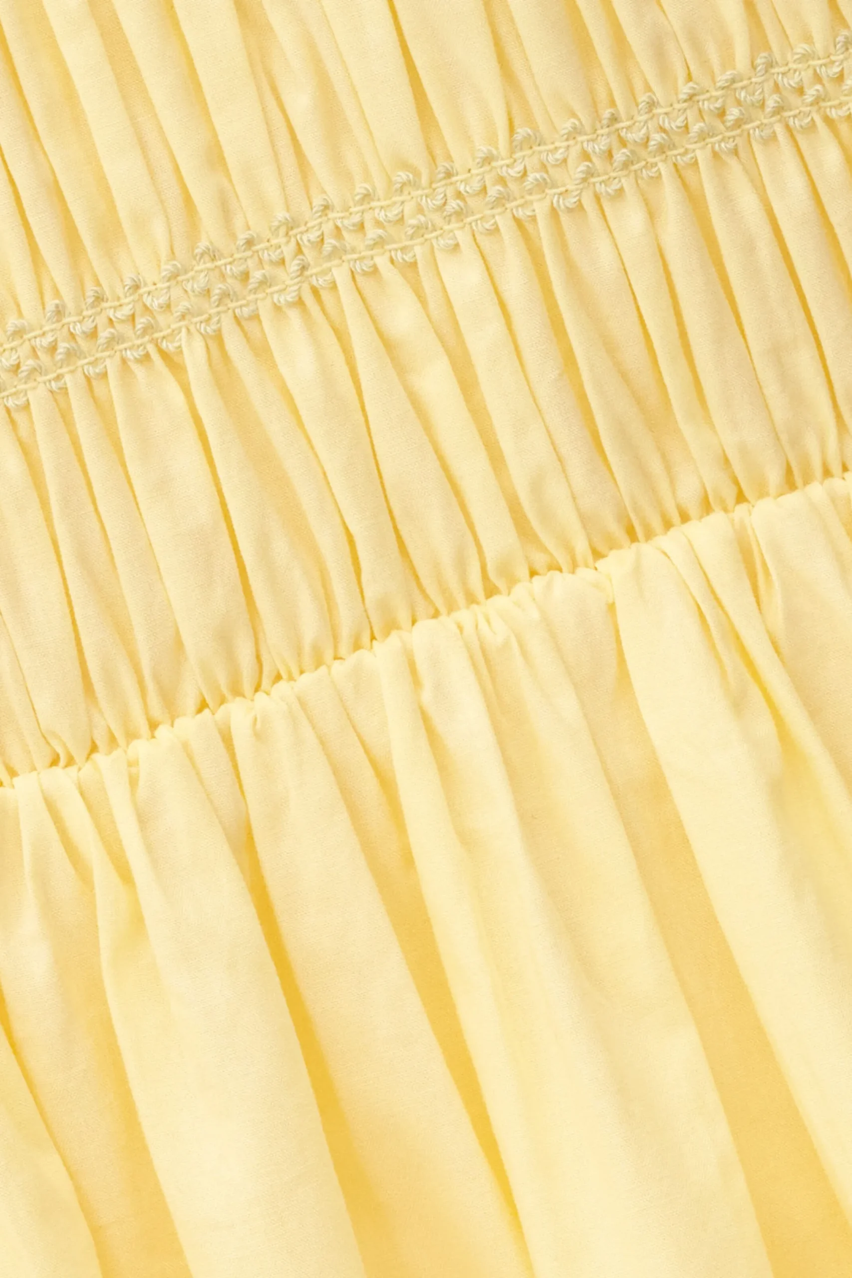 ERIS robe smockée longue