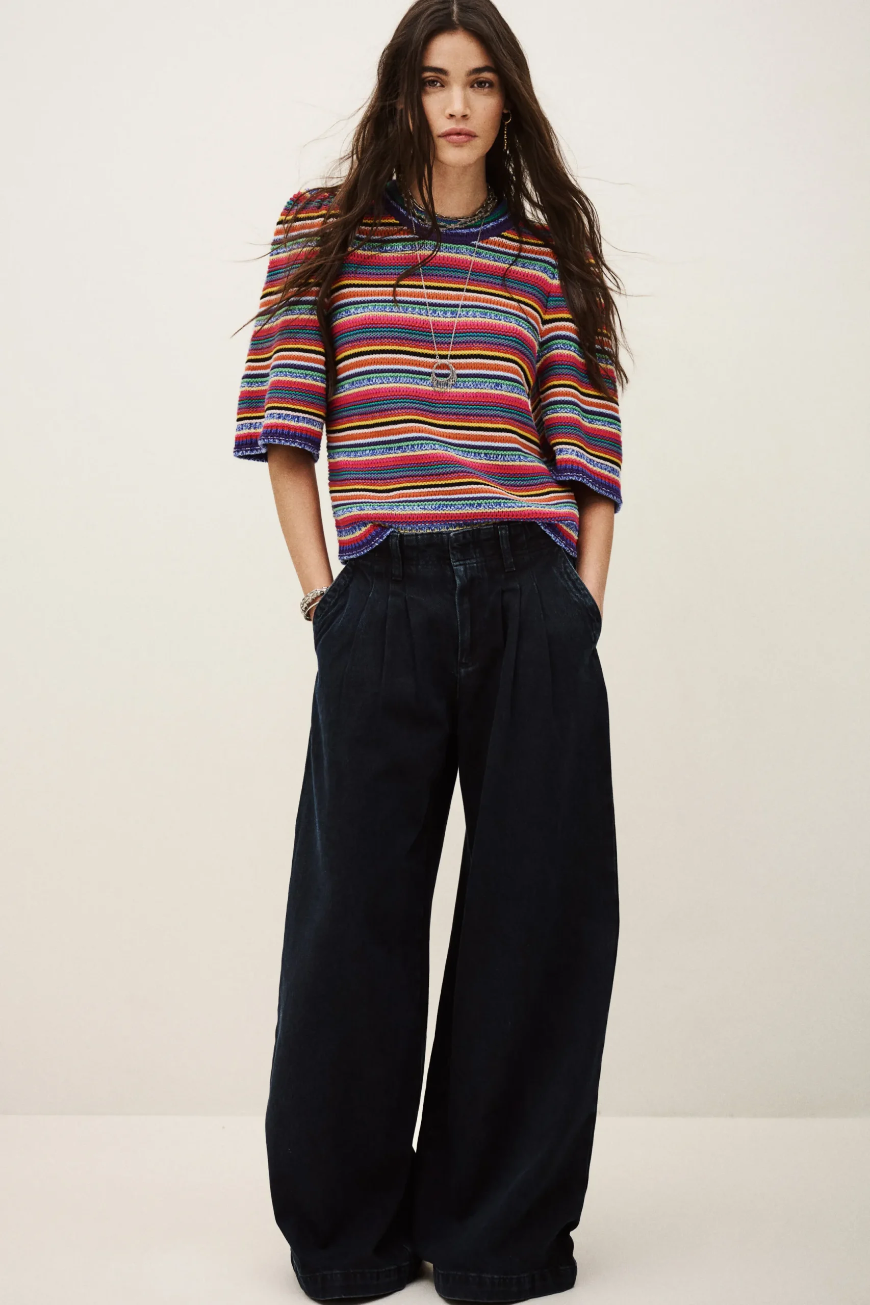FARFAELA pull intemporel confortable