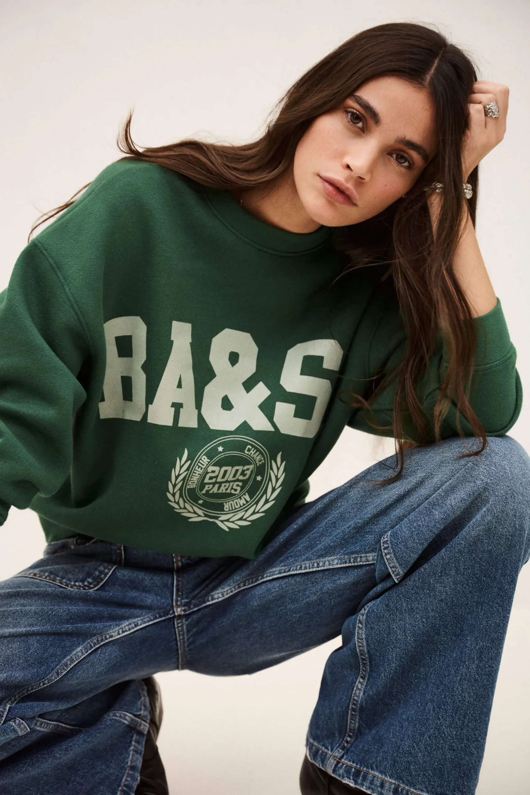 FENJA sweat-shirt col rond