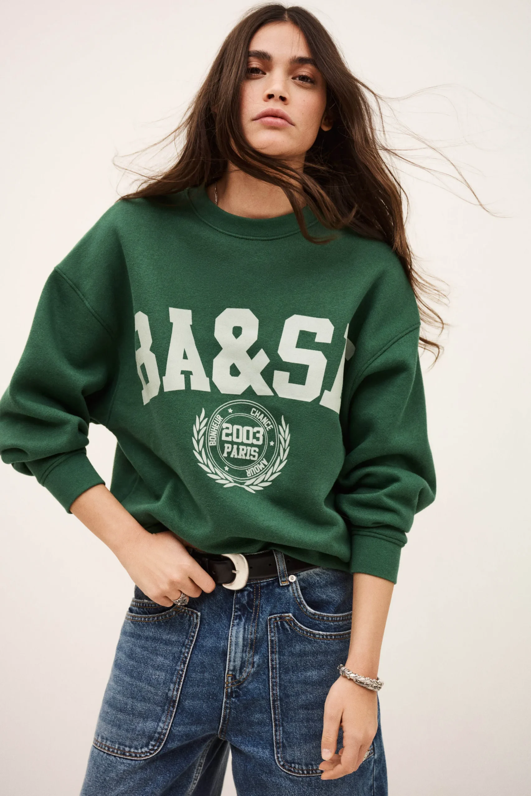 FENJA sweat-shirt col rond