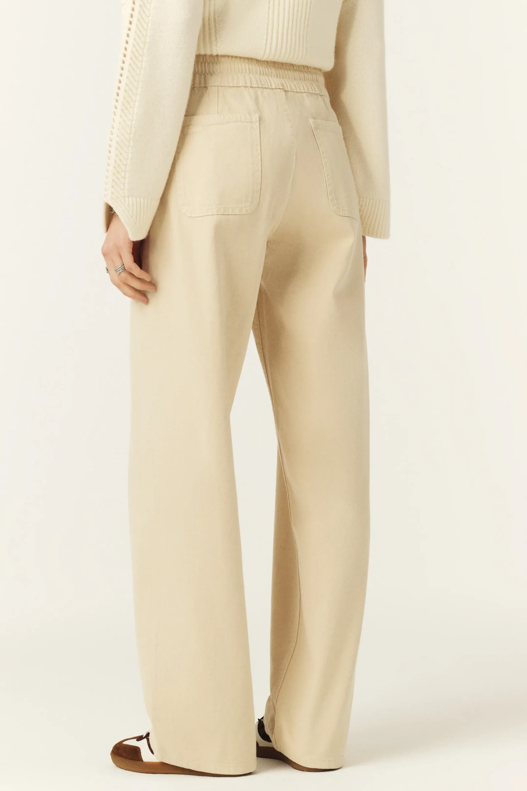 FIMA pantalon droit ample