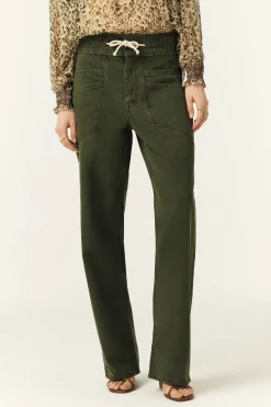 FIMA pantalon droit ample
