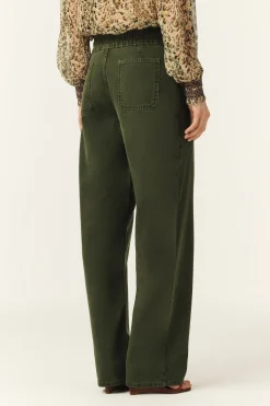 FIMA pantalon droit ample