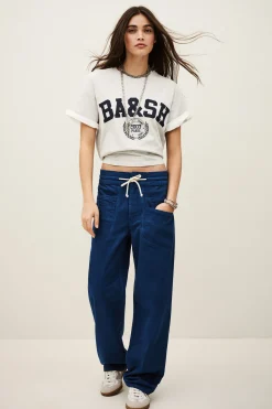 FIMA pantalon large fluide