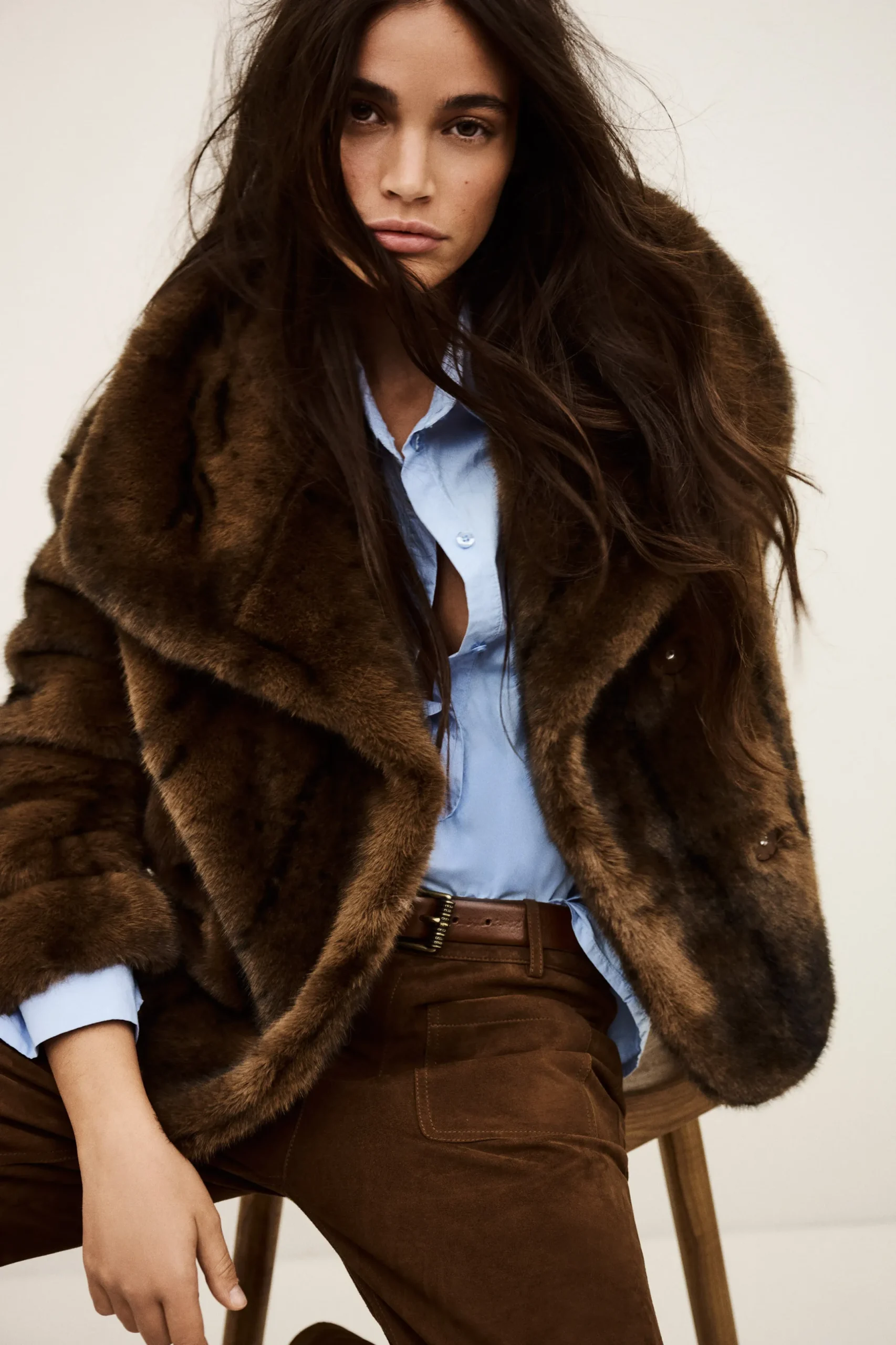 FOXY manteau fausse fourrure