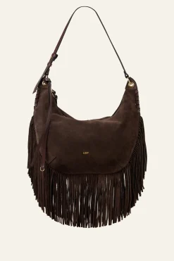 FRANGES sac hobo franges