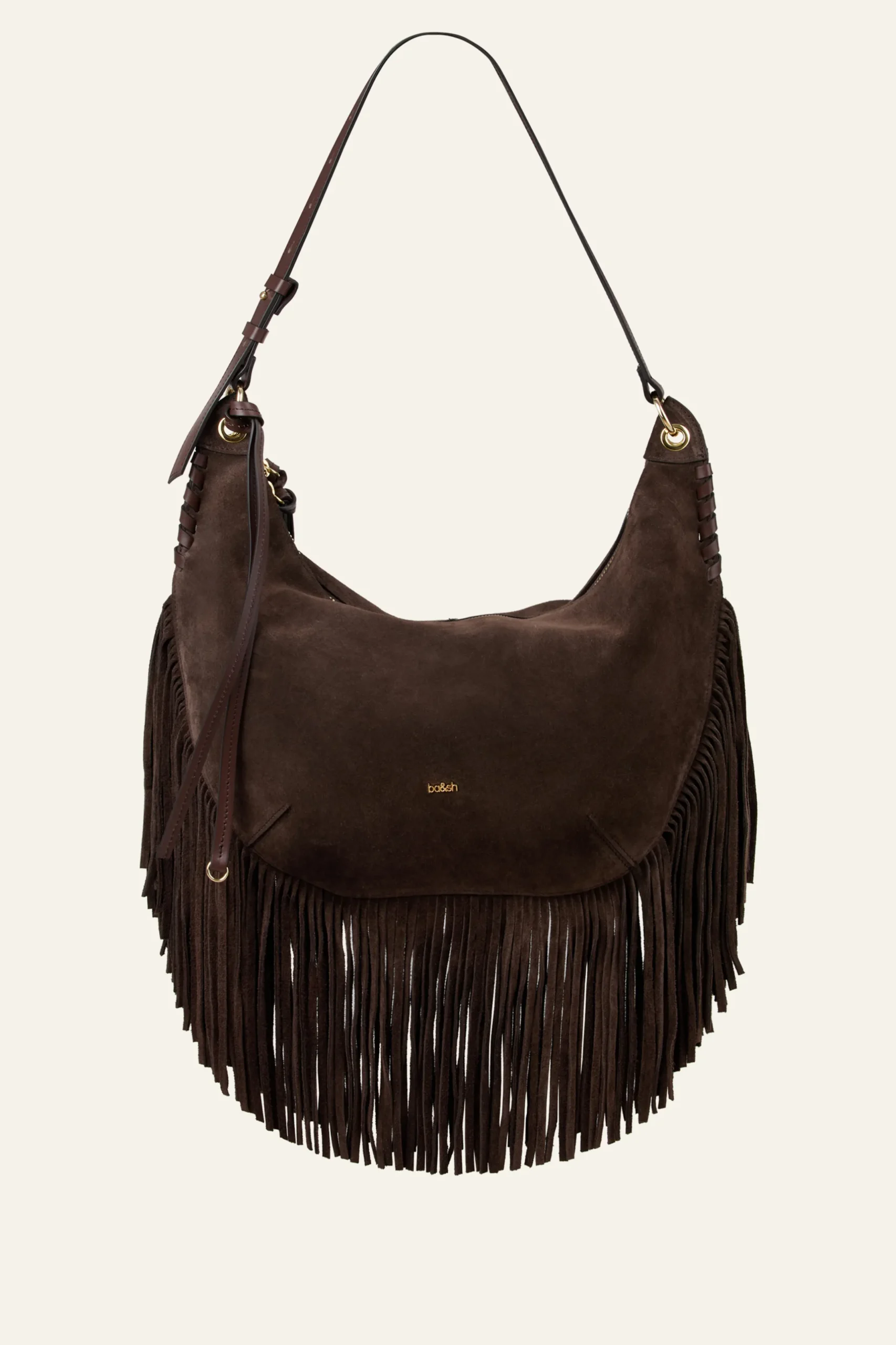 FRANGES sac hobo franges