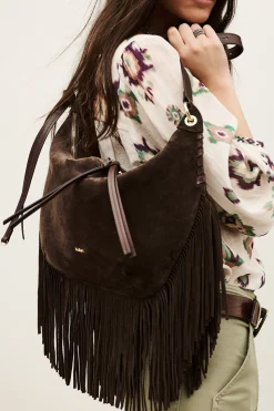 FRANGES sac hobo franges