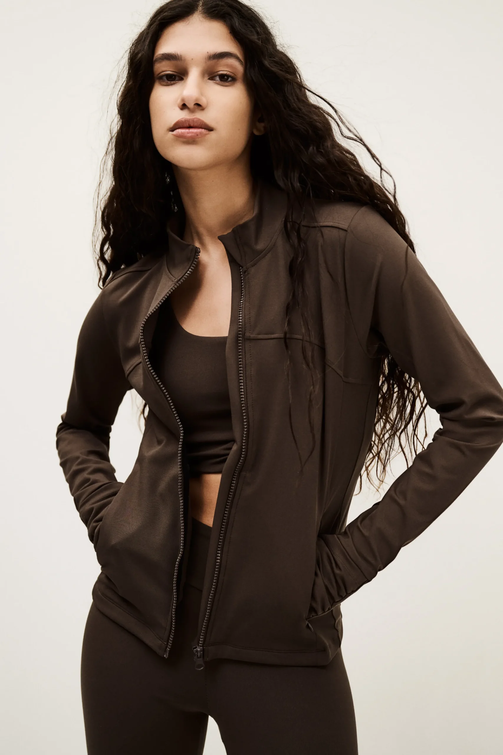 GLADYS veste col montant