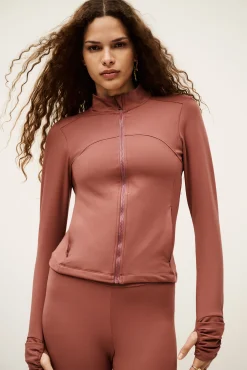 GLADYS veste col montant