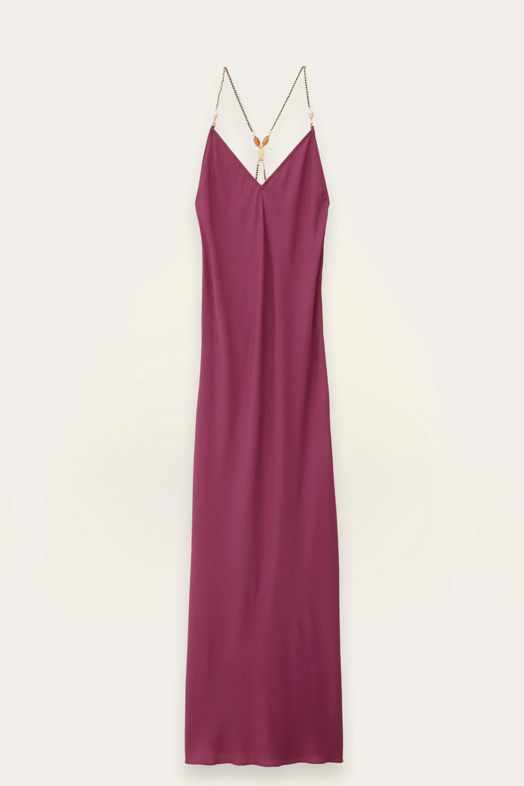 HANY robe dos nu viscose fluide