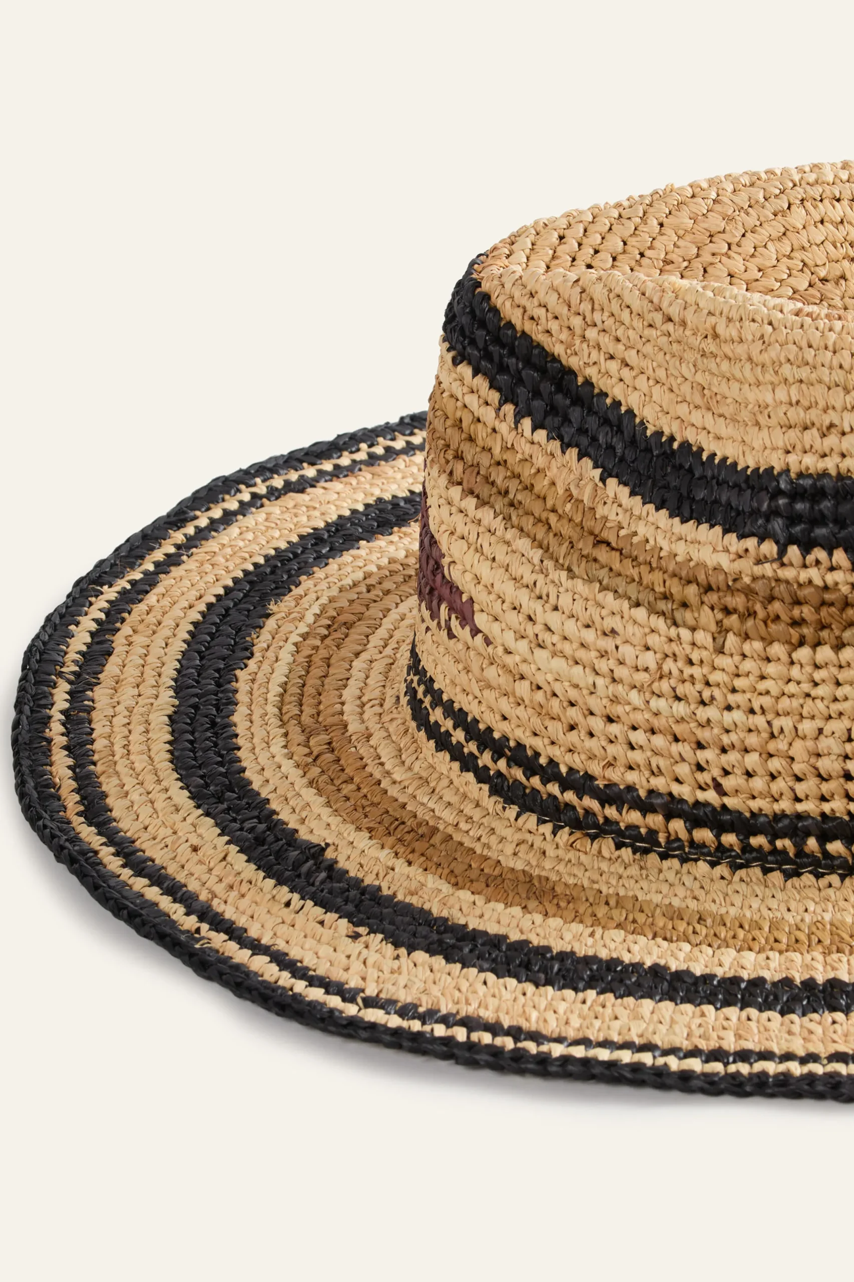 HINDIRA chapeau tressé