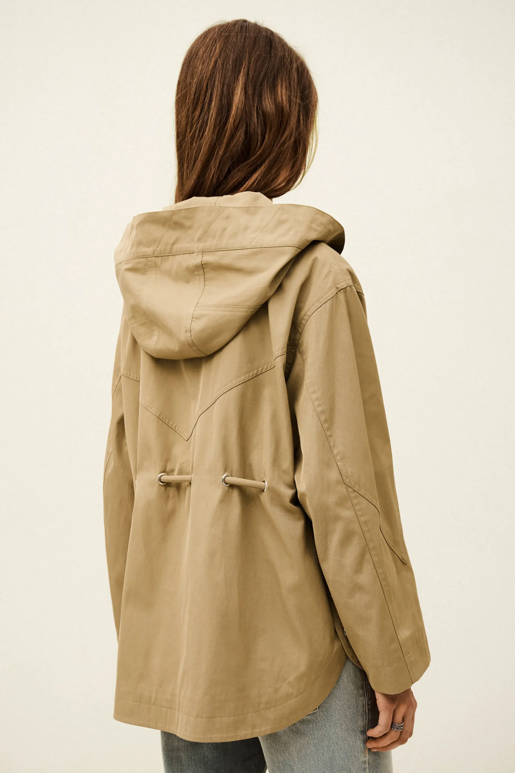 ILIO parka longue ceinturée