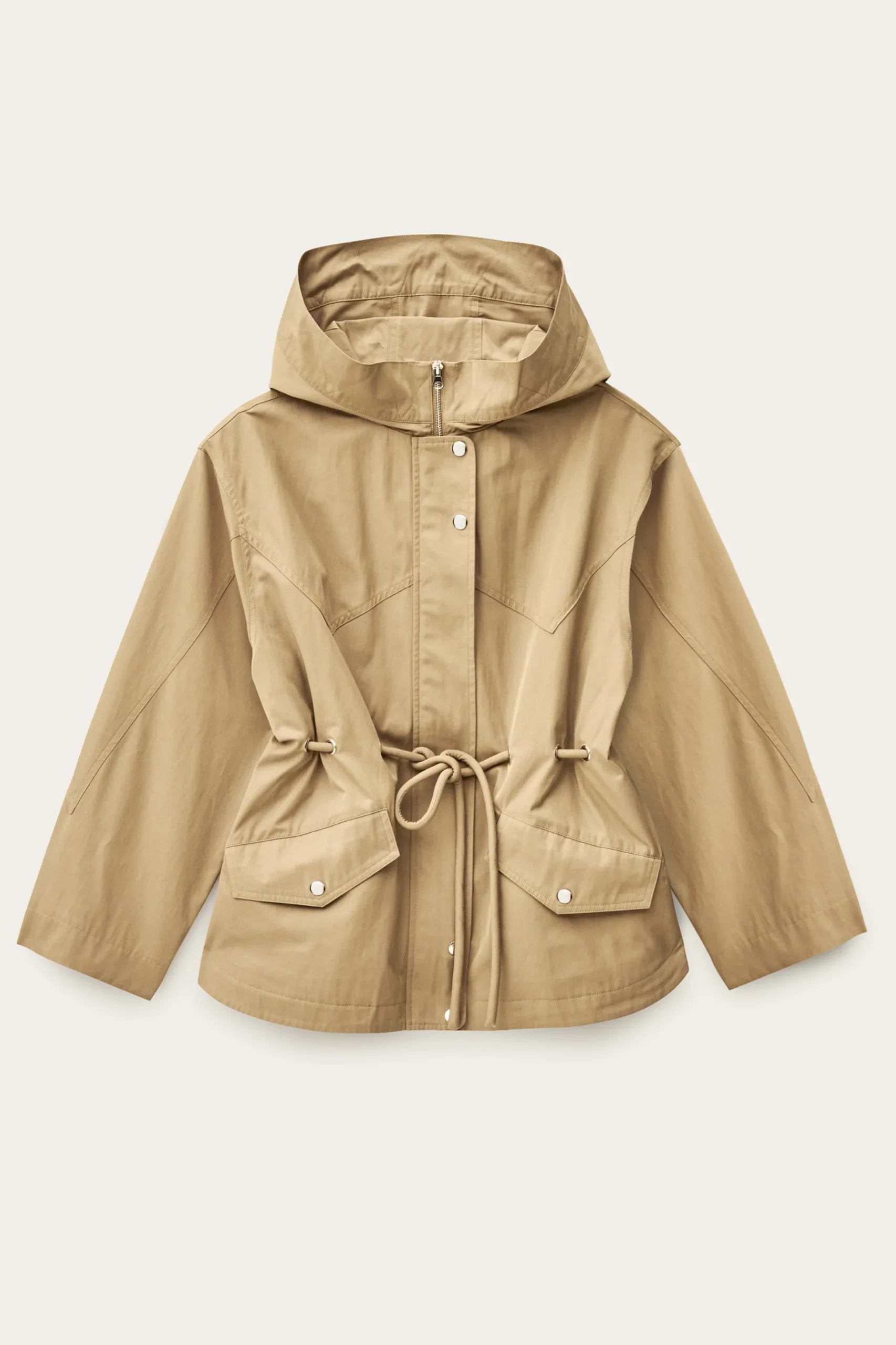 ILIO parka longue ceinturée