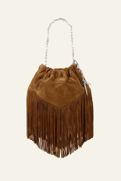 JUNE mini sac daim