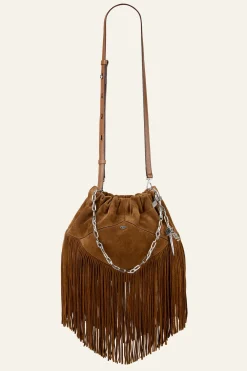 JUNE mini sac daim