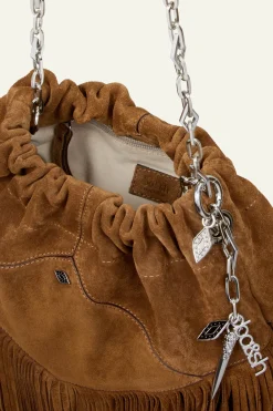 JUNE mini sac daim