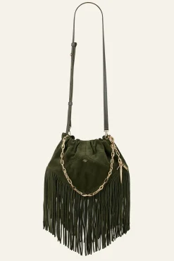 JUNE mini sac daim