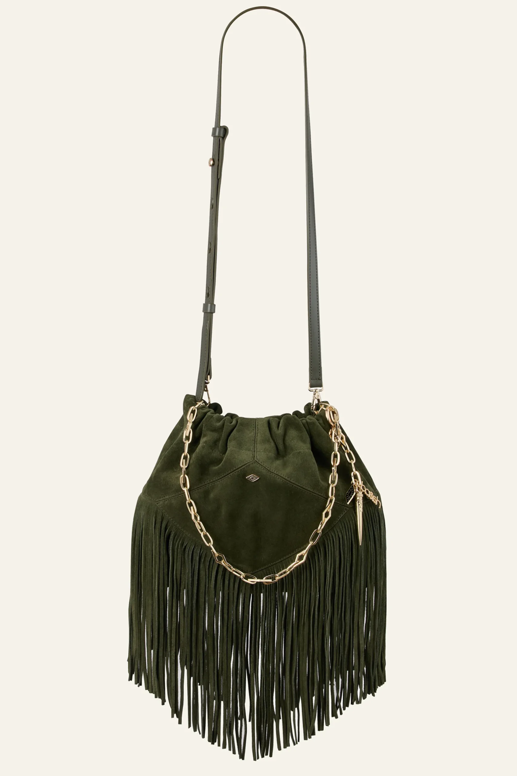 JUNE mini sac daim