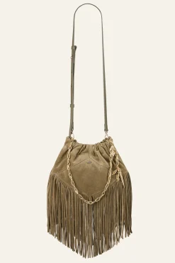 JUNE mini sac daim