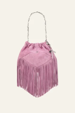 JUNE mini sac daim