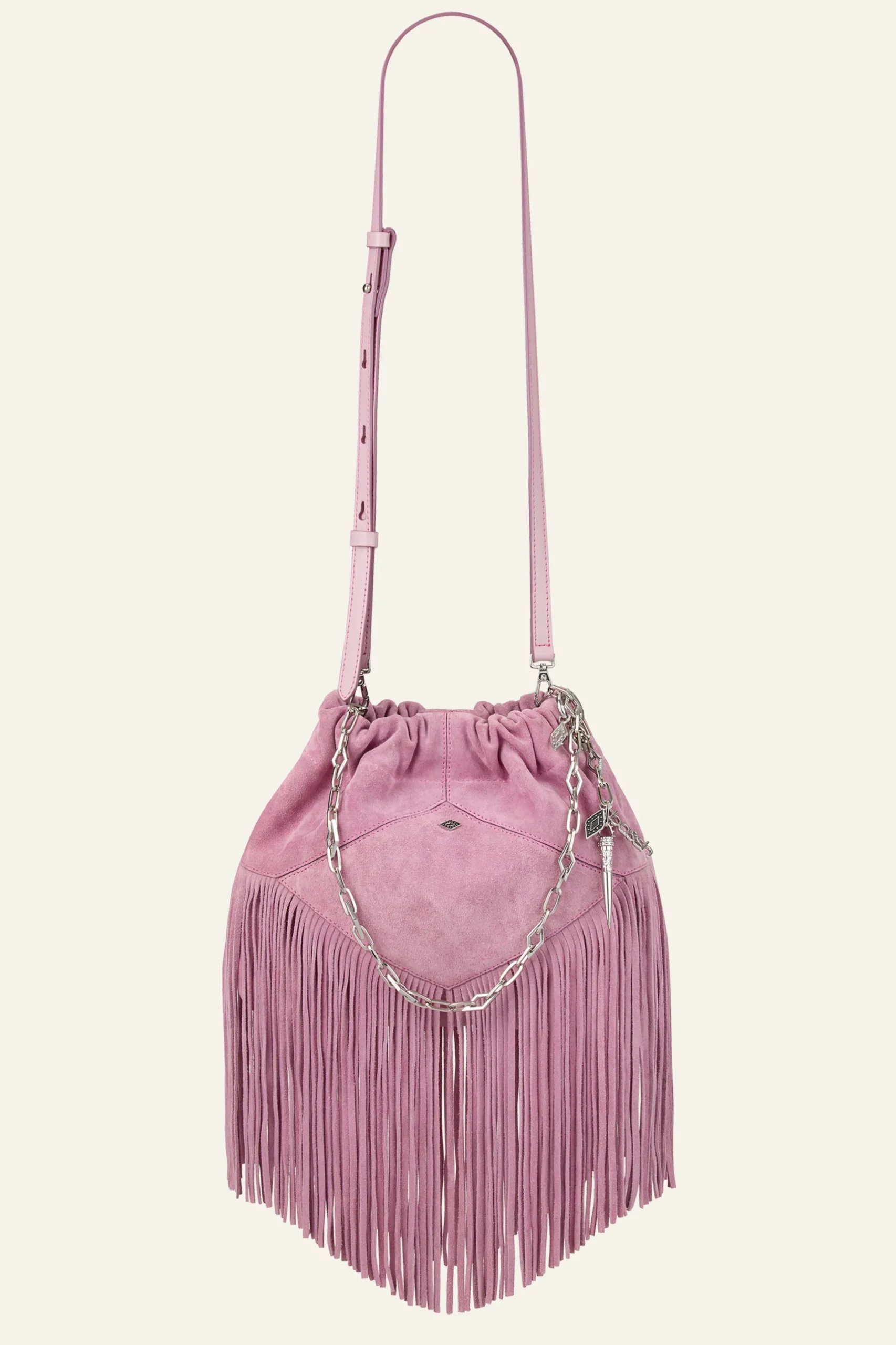 JUNE mini sac daim