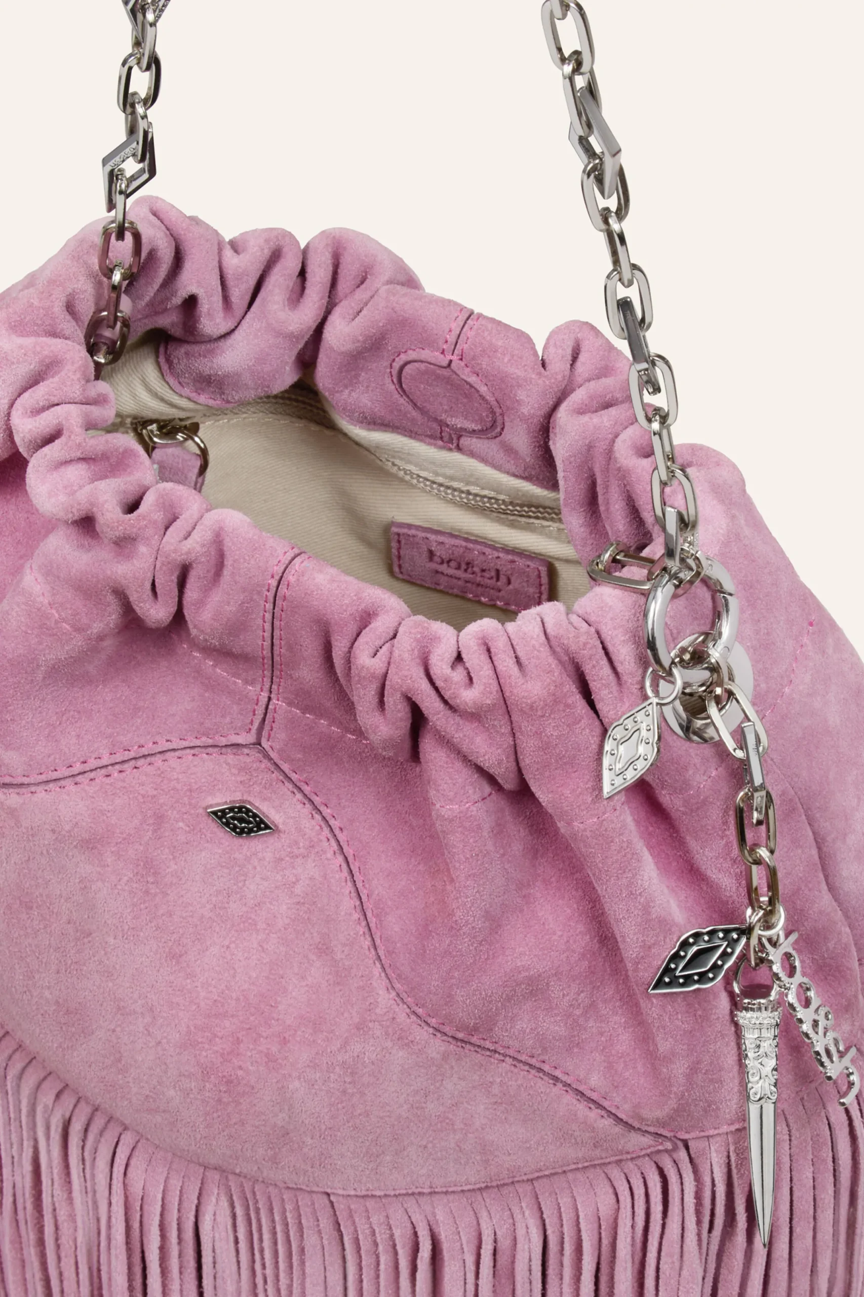 JUNE mini sac daim