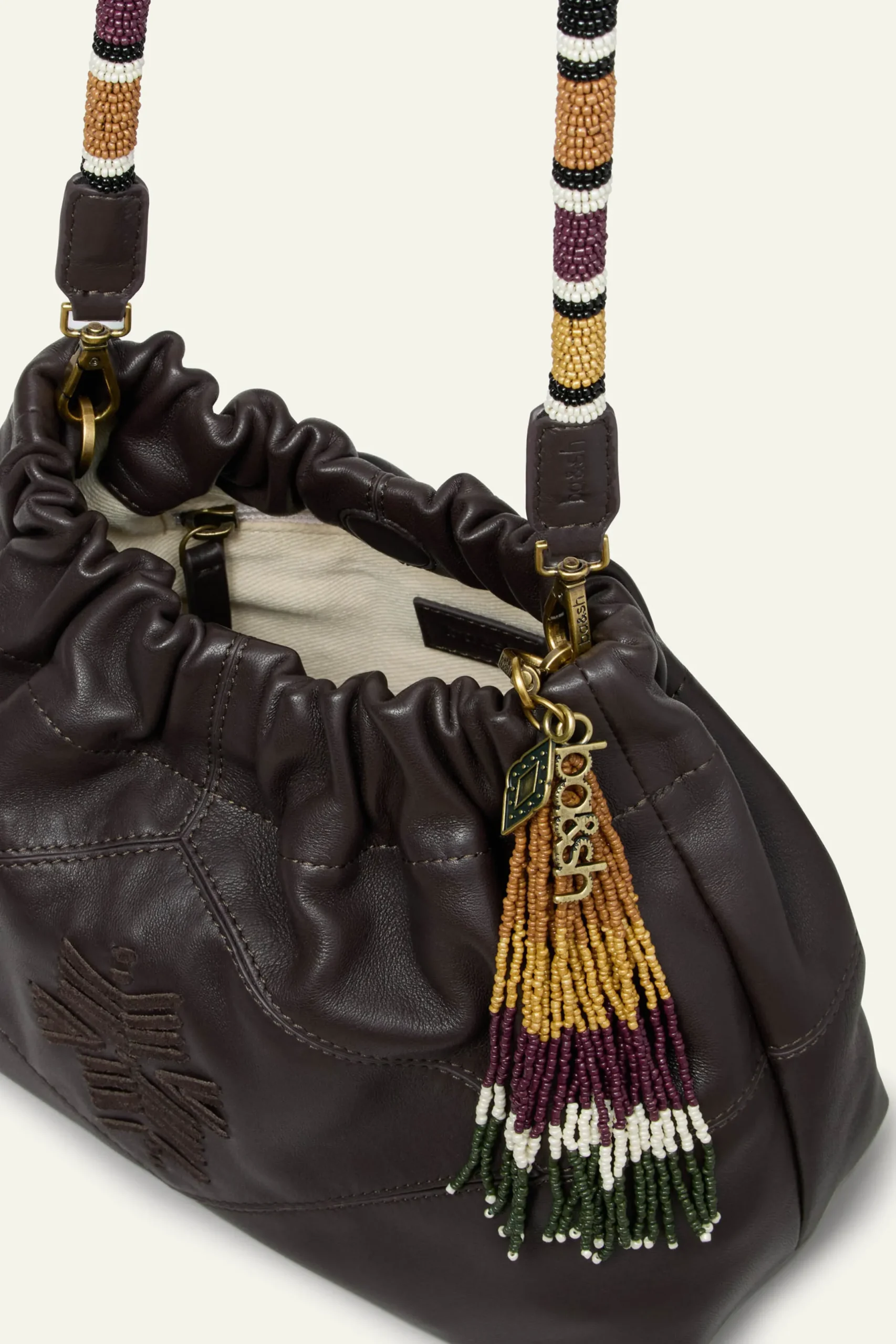 JUNE mini tote perles