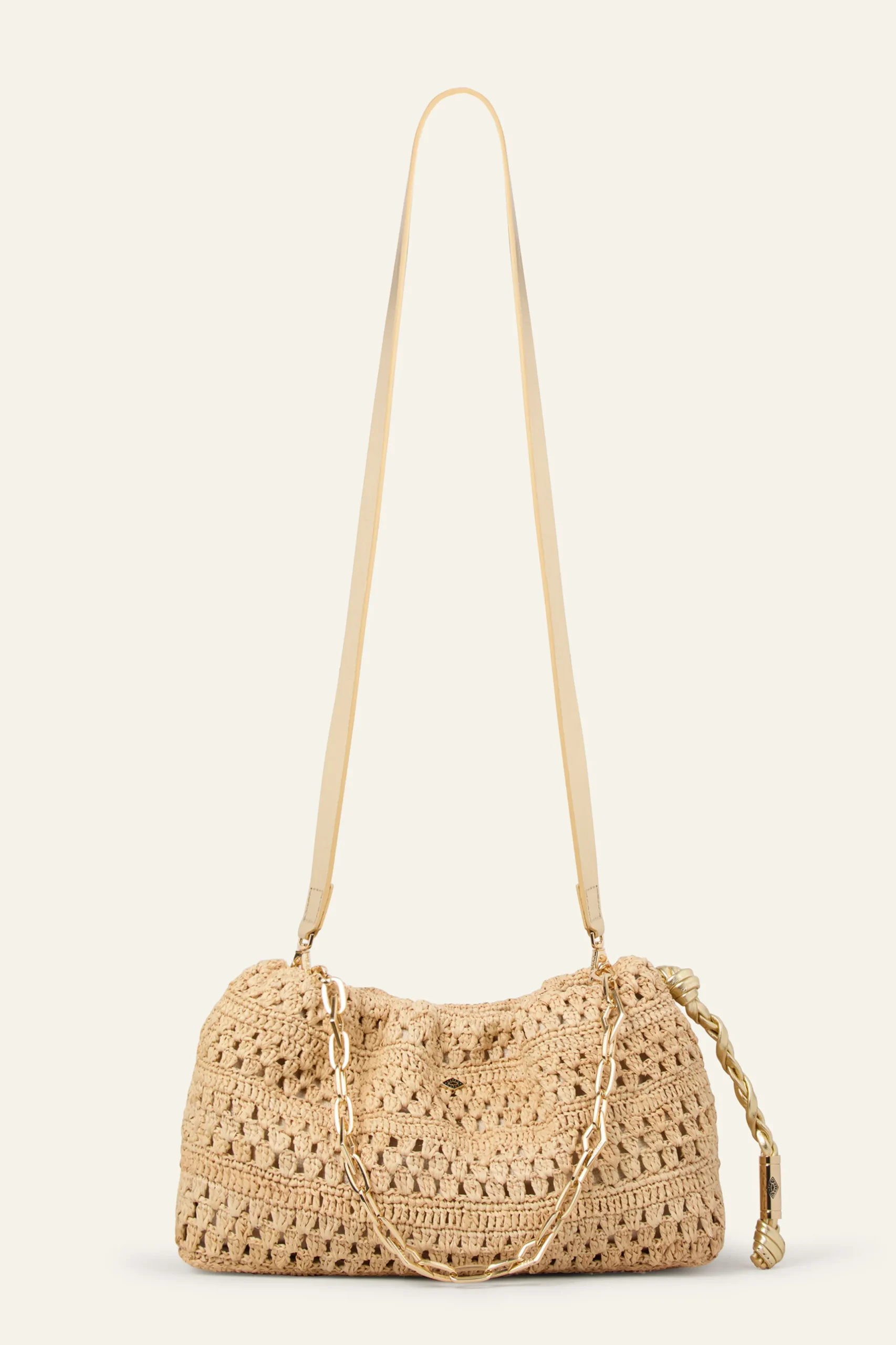 JUNE sac miniature en raphia
