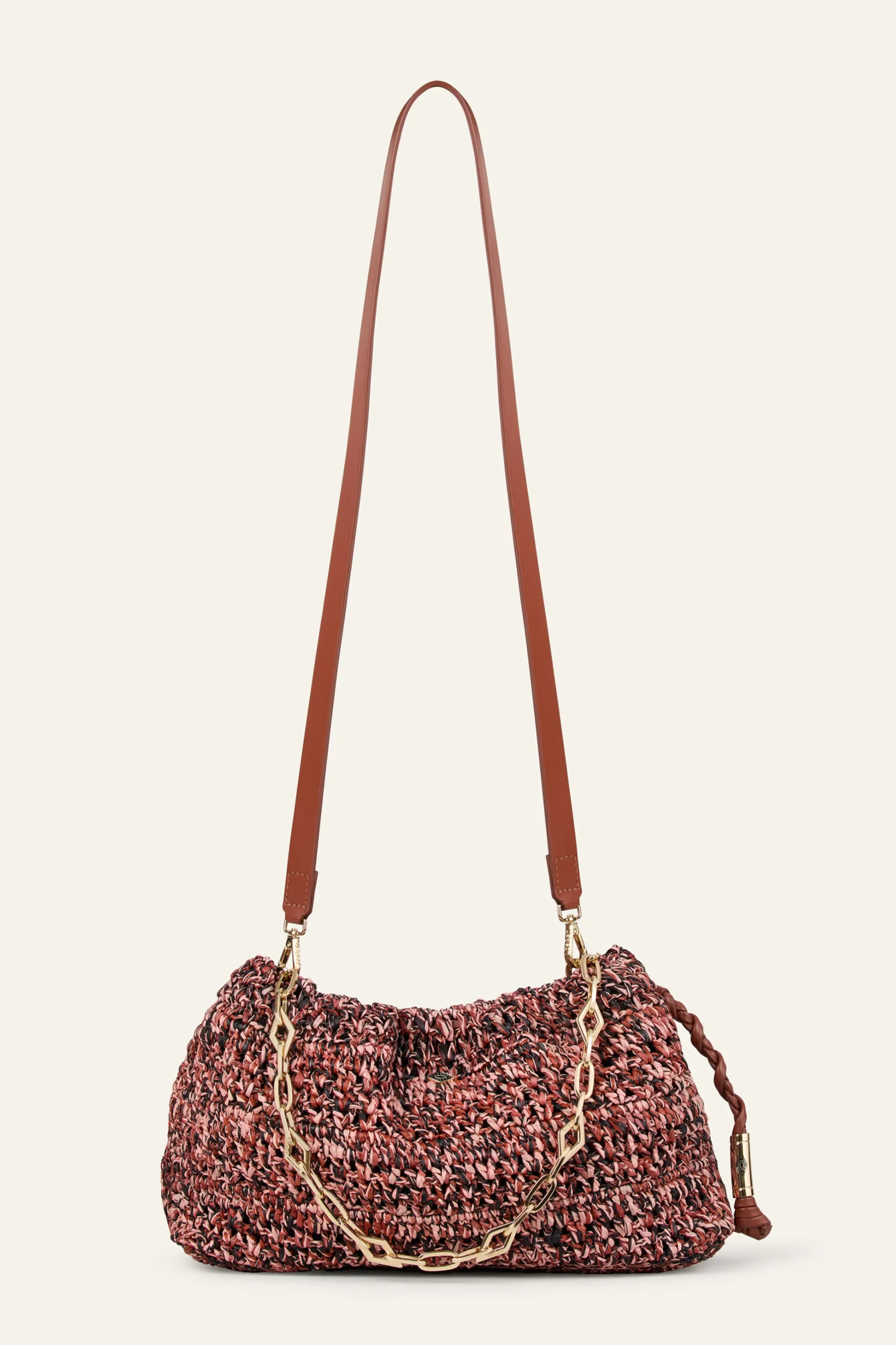 JUNE sac miniature en raphia