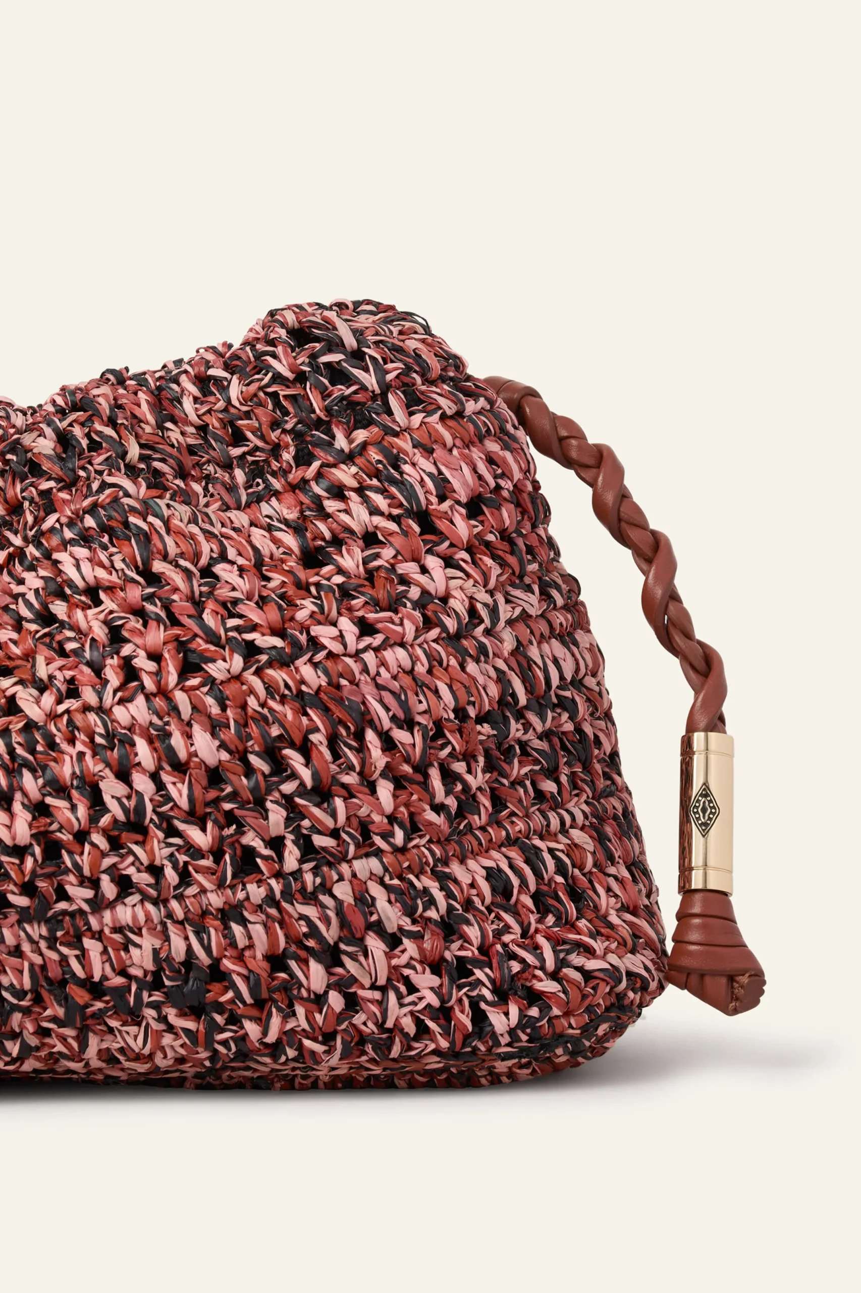 JUNE sac miniature en raphia