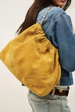 JUNE sac tote daim