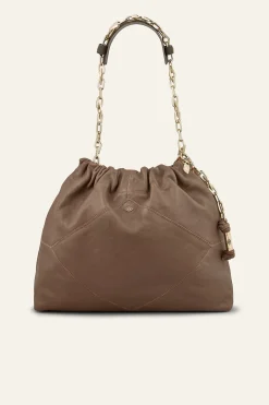 JUNE tote bag cuir