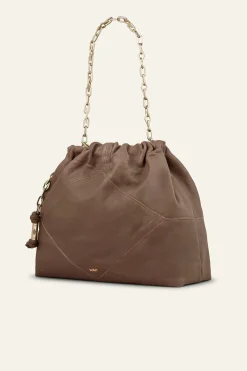 JUNE tote bag cuir