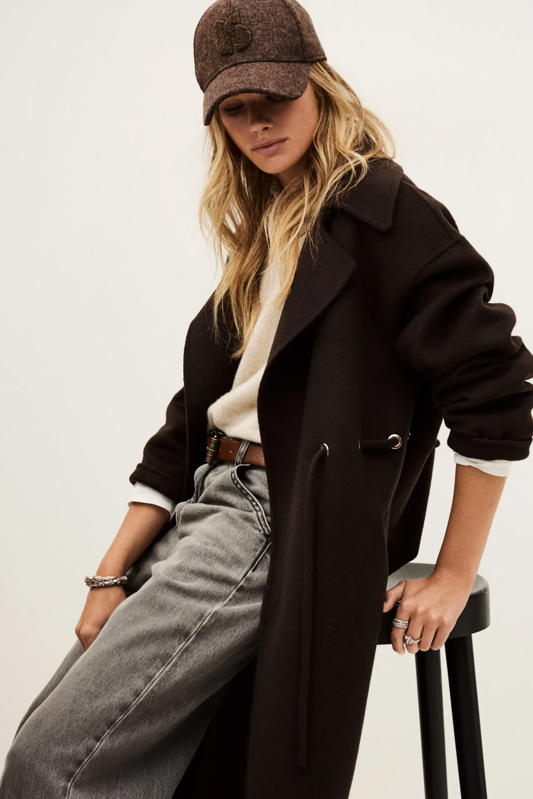 KATE manteau midi