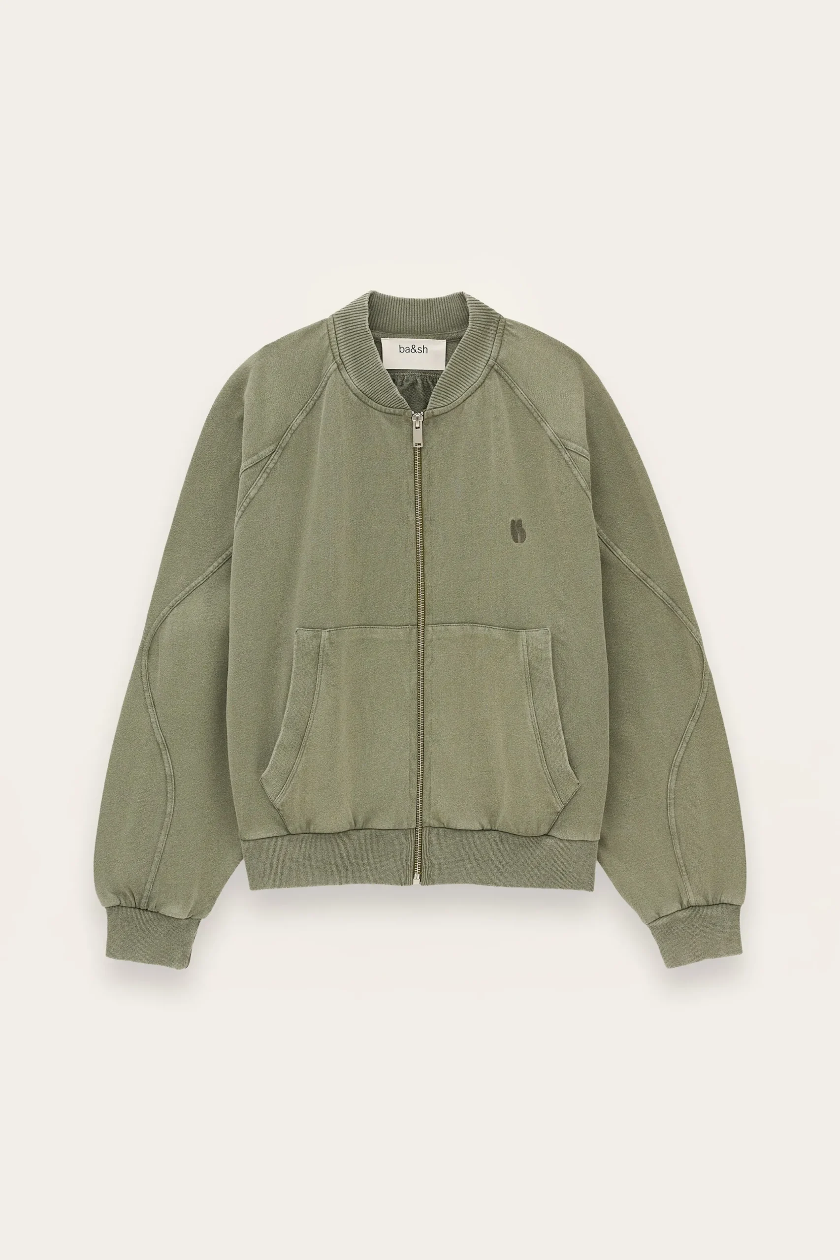 KIRA sweatshirt zippé coton