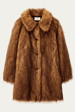 LESTOR manteau fausse fourrure