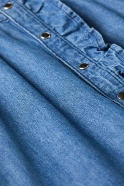 LICONI robe courte denim