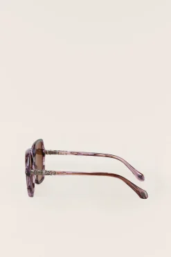 LOTTY lunettes soleil hexagonales