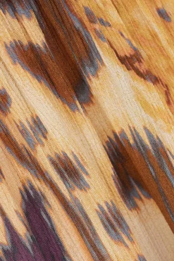 MADELIA robe midi imprimée