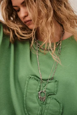 MAIA sweat-shirt loose confortable