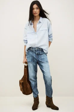 MALLY jean droit premium