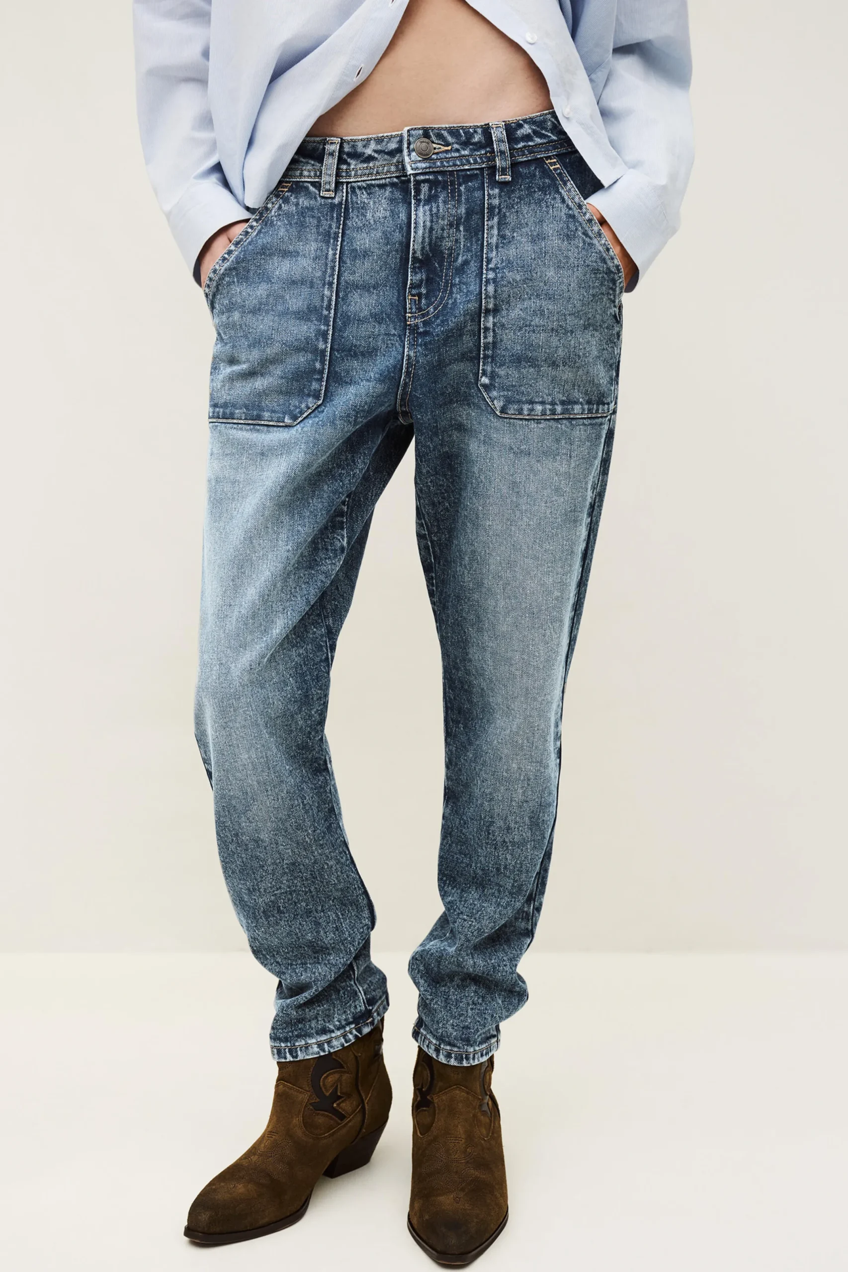 MALLY jean droit premium
