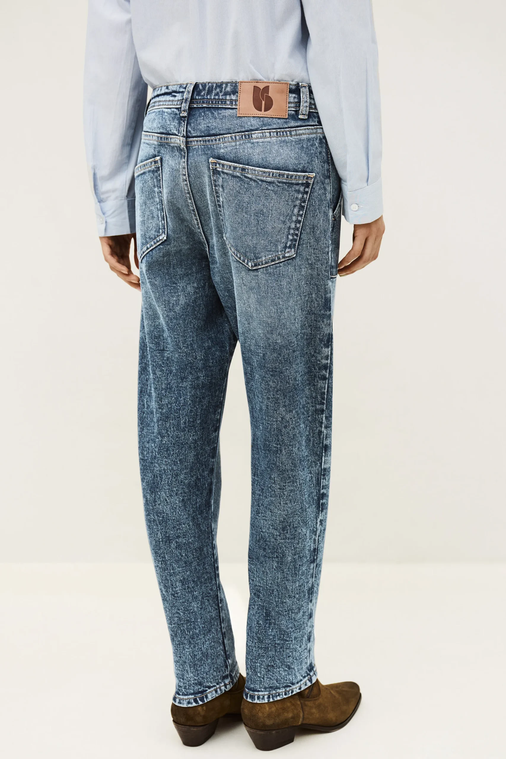 MALLY jean droit premium
