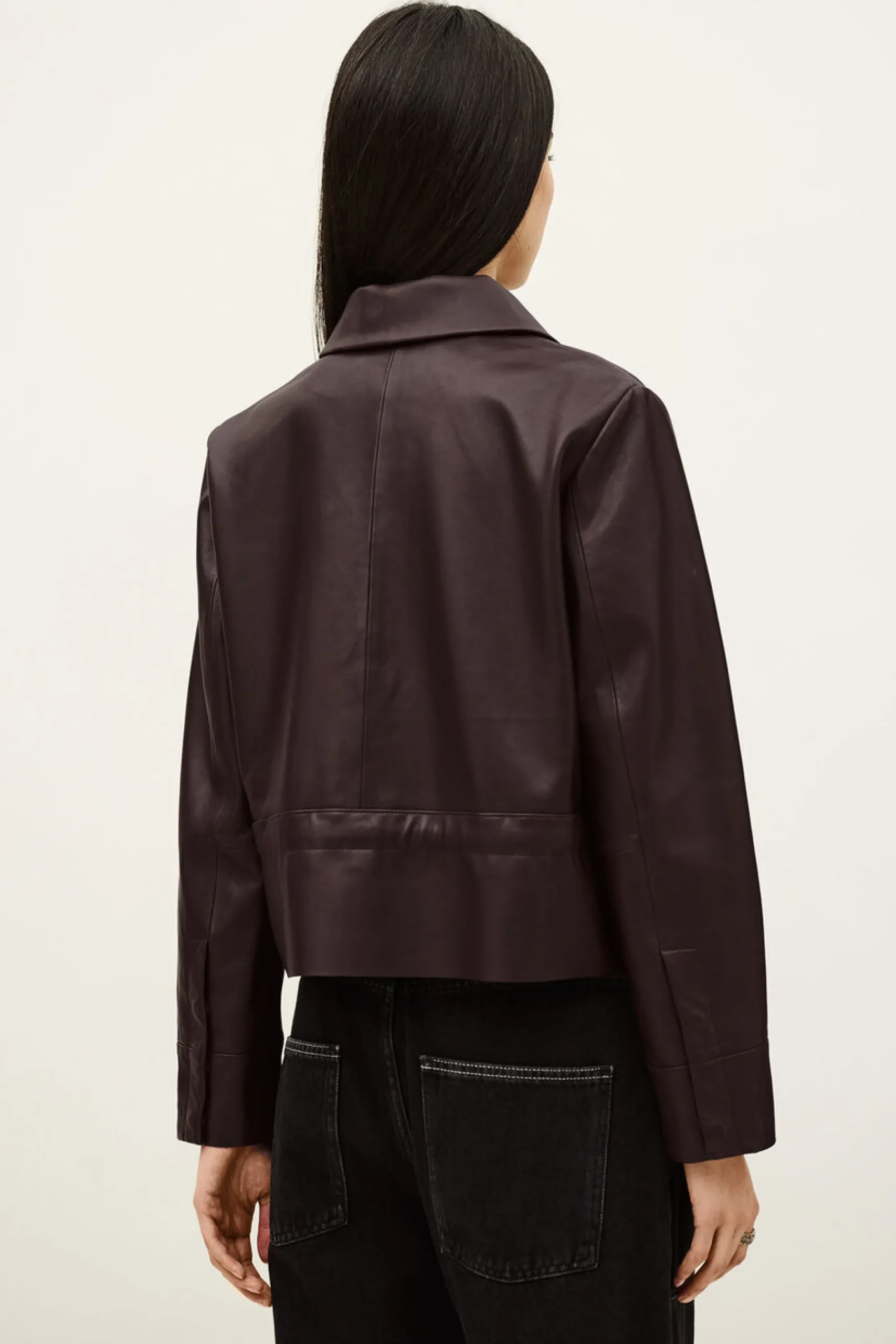 MANITA veste courte cuir