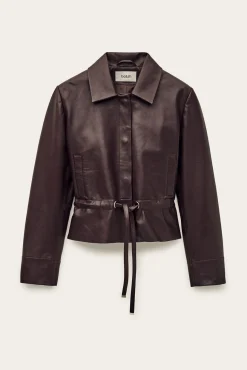 MANITA veste courte cuir