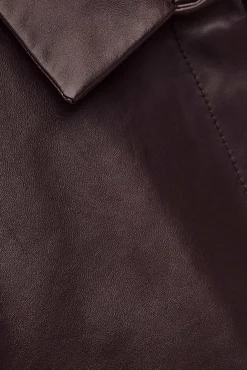 MANITA veste courte cuir